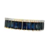 Baguette Sapphire Diamond Ring