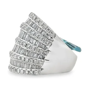 Tiered Diamond Fashion Ring