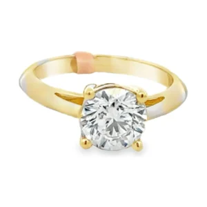 Round Solitaire Diamond Ring