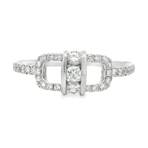 Diamond Link Ring
