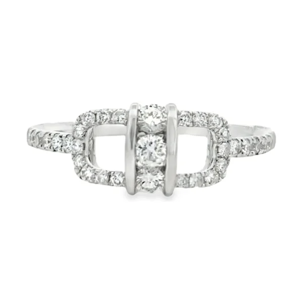Diamond Link Ring