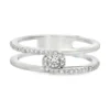 Bypass Diamond Band Ring