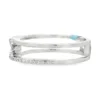 Bypass Diamond Band Ring