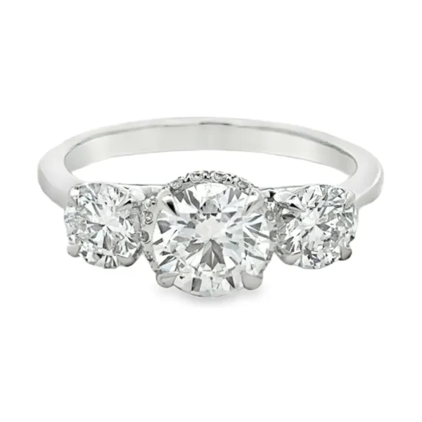 Three Stone Diamond Ring