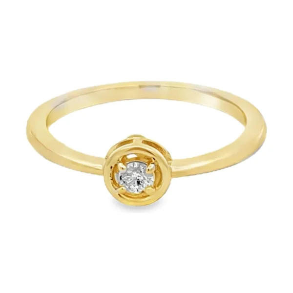 Round Diamond Solitaire Ring