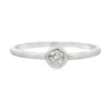 Bezel Solitaire Diamond Ring