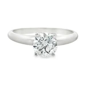 Round Solitaire Diamond Ring
