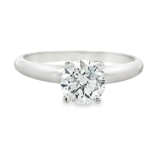 Round Solitaire Diamond Ring
