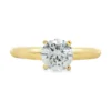 Round Diamond Solitaire Ring