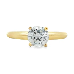 Round Diamond Solitaire Ring