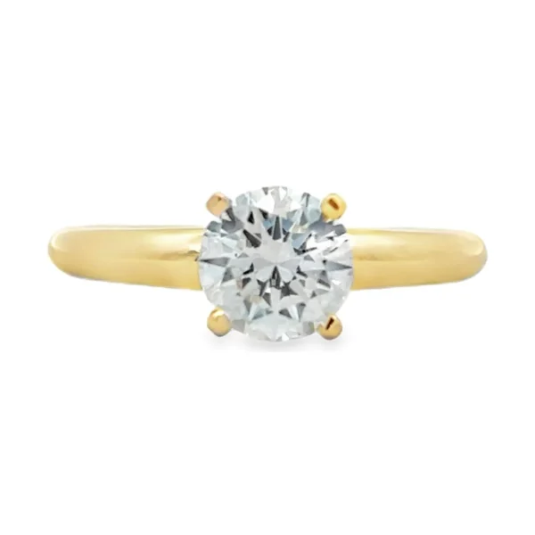 Round Diamond Solitaire Ring
