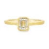 Emerald Cut Diamond Ring