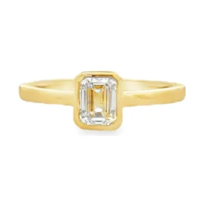 Emerald Cut Diamond Ring