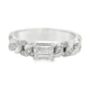 Emerald Cut Diamond Ring