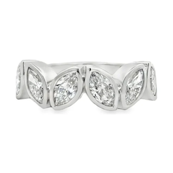 Marquise Bezel Diamond Ring