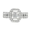 Emerald Cut Diamond Ring