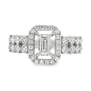 Emerald Cut Diamond Ring