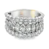 Marquise Diamond Band Ring