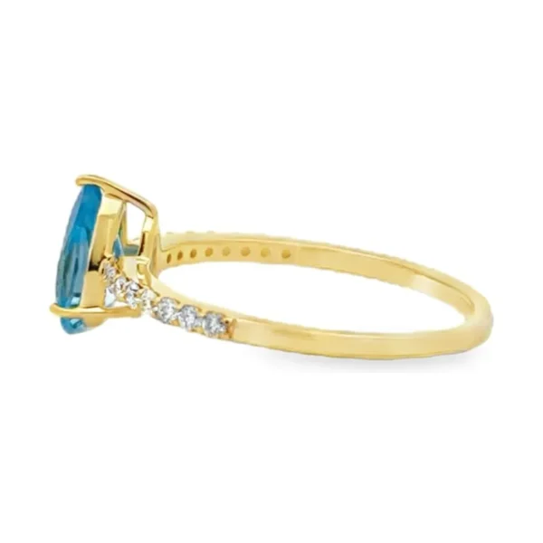 Blue Topaz Ring