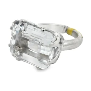 Emerald Cut Solitaire Ring