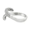 Pave Diamond Bypass Ring