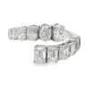 Bypass Diamond Wrap Ring