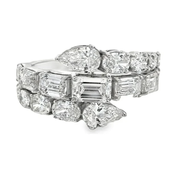 Multi Shape Diamond Ring