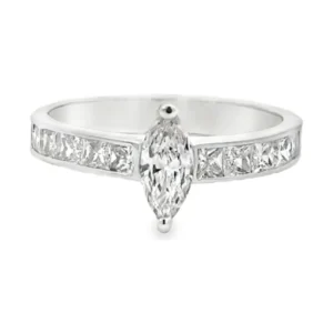 Marquise Lab-Grown Diamond Ring