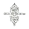 Marquise Diamond Solitaire Ring