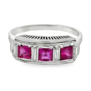 Three Stone Diamond Ring