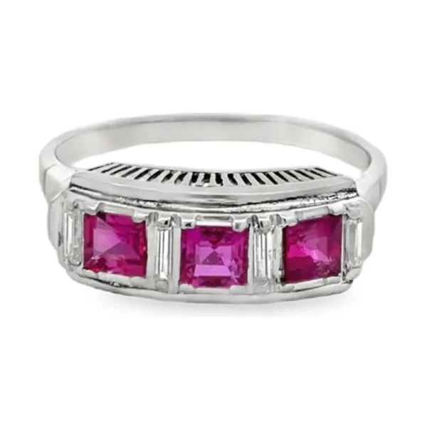 Three Stone Diamond Ring