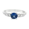 Sapphire and Diamond Ring