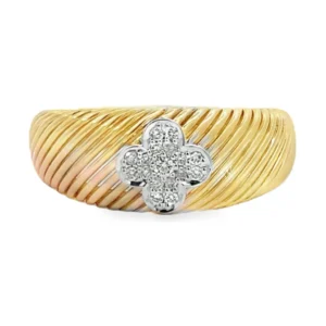 Clover Diamond Fashion Ring