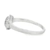 Oval Sapphire Halo Ring