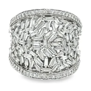 Baguette Diamond Band Ring