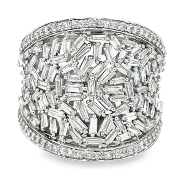 Baguette Diamond Band Ring