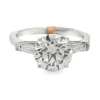 Round Diamond Engagement Ring