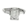 Emerald Cut Diamond Ring