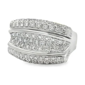 Pave Diamond Wide Ring