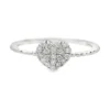Heart Diamond Band Ring