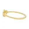 Heart Diamond Motif Ring
