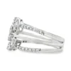 Baguette Diamond Multi-Band Ring