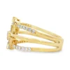 Baguette Cluster Fashion Ring
