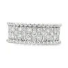Beaded Diamond Band Ring