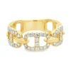 Diamond Link Fashion Ring