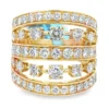 Multi Row Diamond Ring