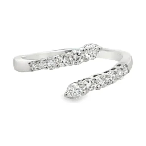 Bypassing Diamond Open Ring