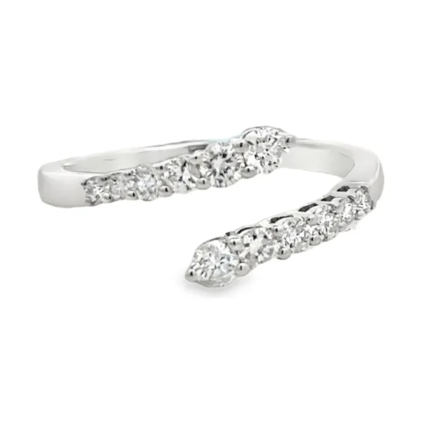 Bypassing Diamond Open Ring