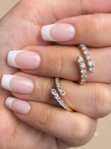Bypass Diamond Fashion Ring