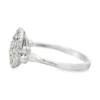 Round Cluster Diamond Ring